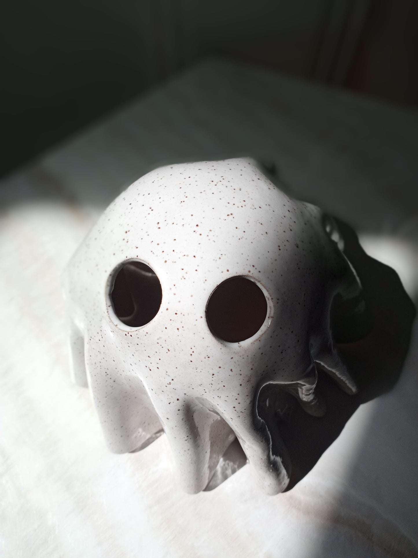 Big Cute Ceramic Ghost Luminary