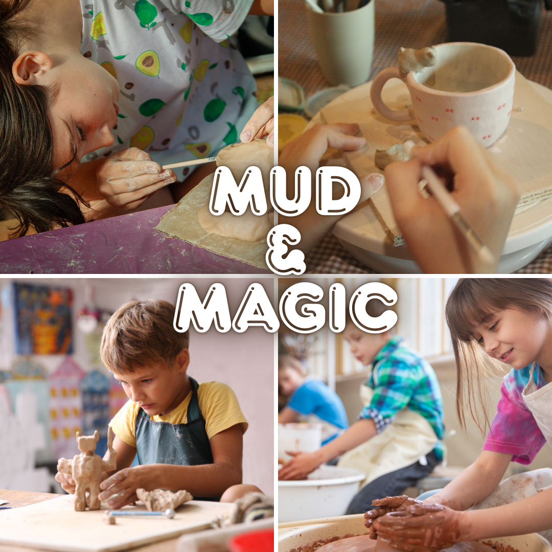 Mud & Magic: Kids Ceramic Camp August 4th - 8th