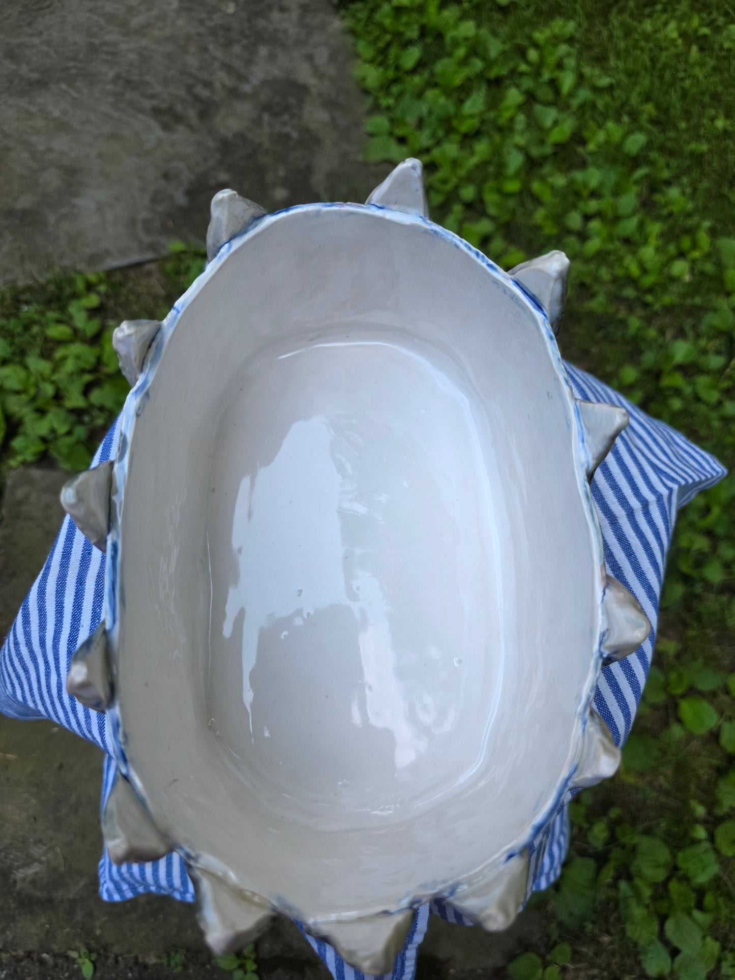 Ceramic Fish Vessle