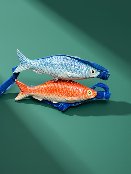 Minnow Ceramic Ornament