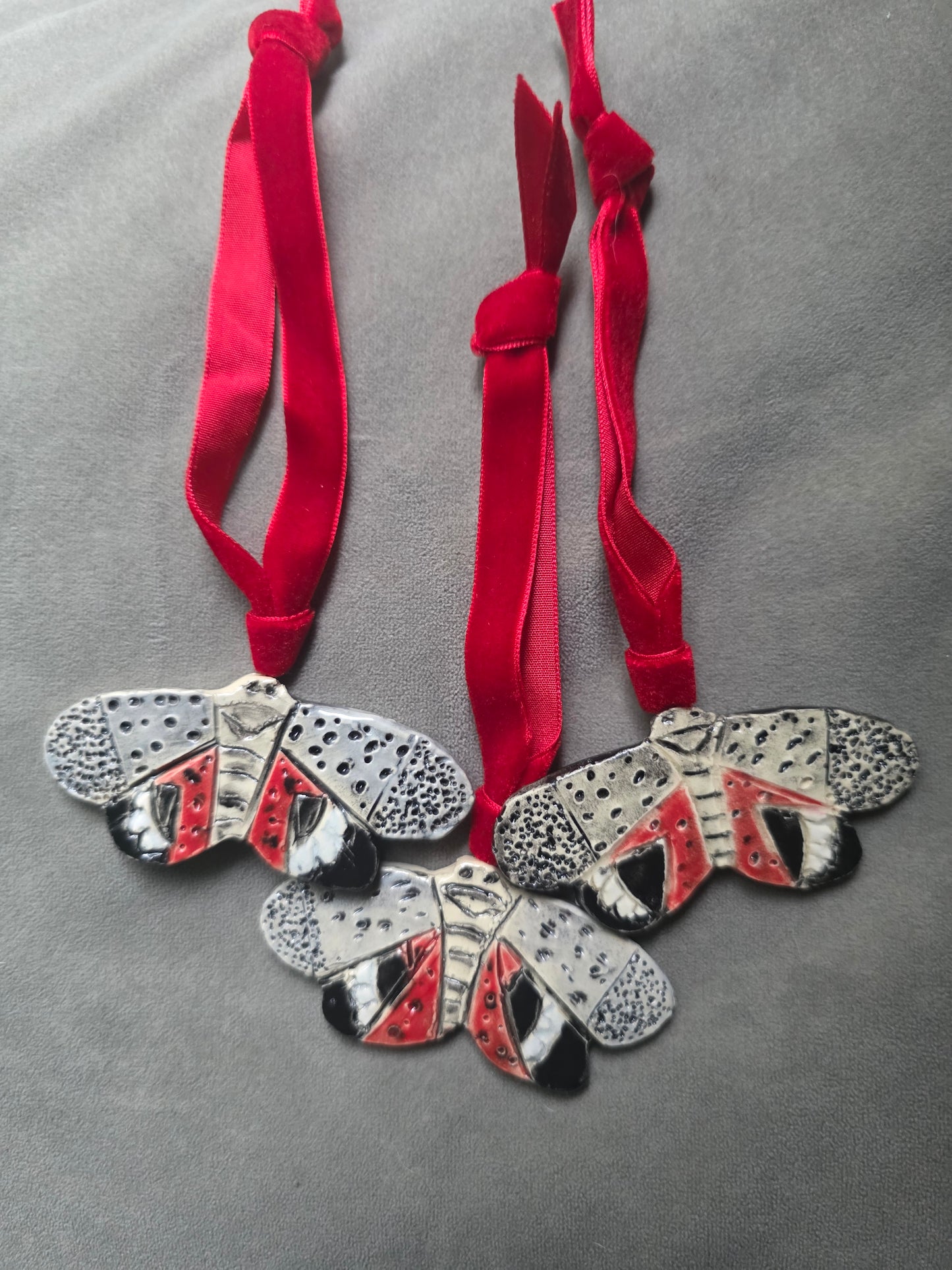 Beautiful Trouble- Lantern Fly Ceramic Ornament