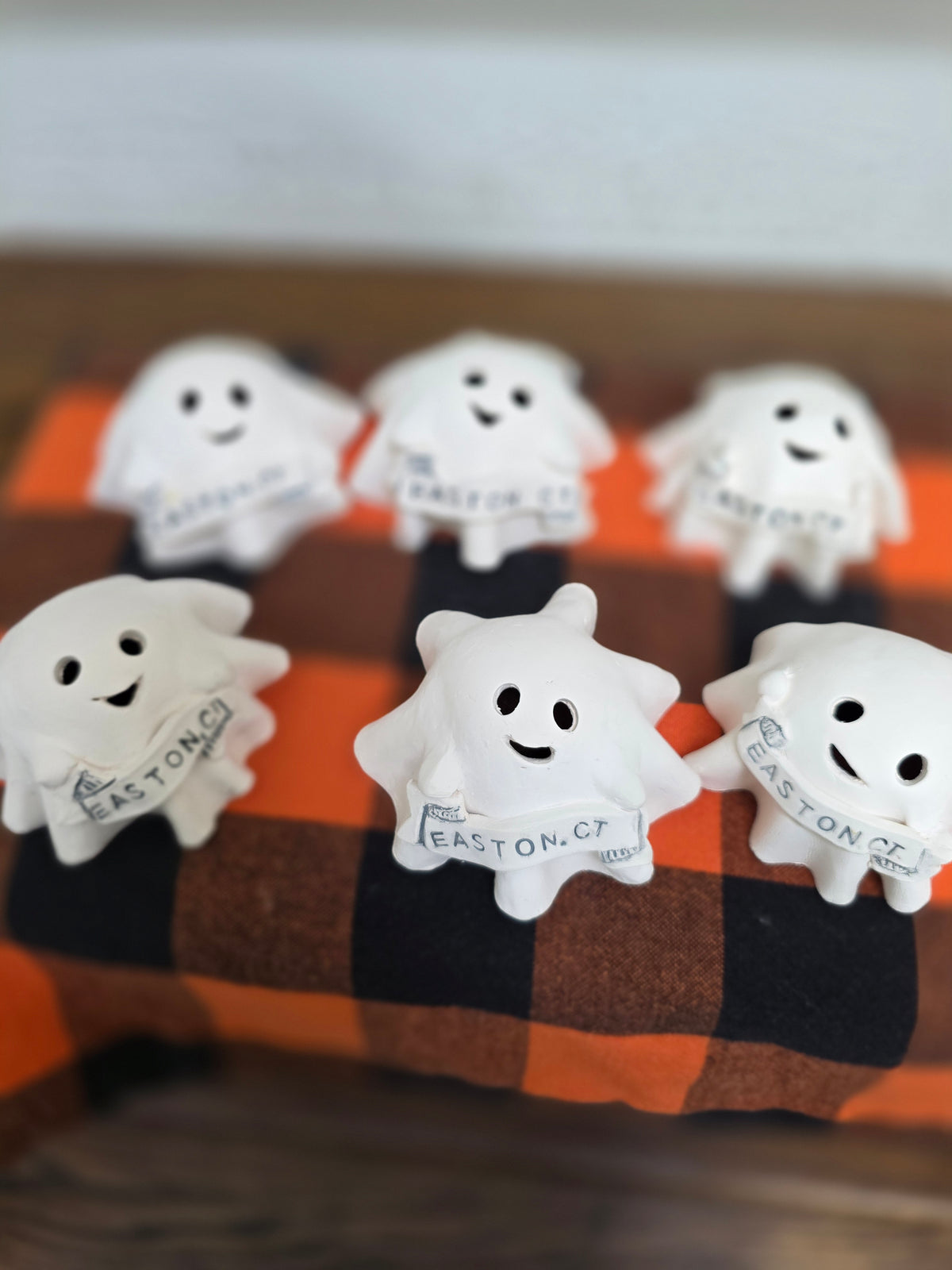 Easton, CT Ceramic Ghost BOO Bags