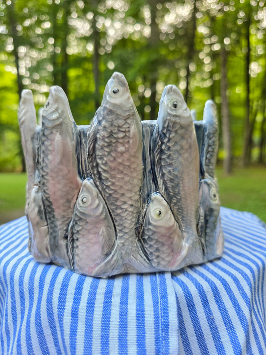 Ceramic Fish Vessle
