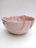 Draped Ceramic Fruit Bowl